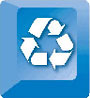  recycle (blue key) 