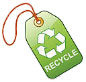  recycle green tab 