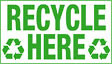  RECYCLE HERE 