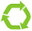  recycle hexagon (3 arrows, UK) 