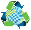  recycle over globe 