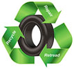  recycle repair retread tyres 