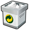  recycle square bin full (ico) 