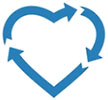  recycle with (blue) love 