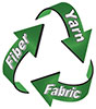  Fiber - Yarn - Fabric (recycling) 