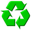  recycling (3D print, green, US) 