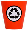  recycling bin (red) 