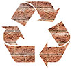  recycling brick-wall 