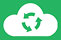  recycling cloud (green) 