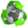  recycling earth globe 