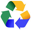  recycling - trójkolorowy humbug 
