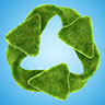  recycling: grass on sky 