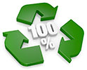  recykling 100% (green 3D) 