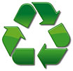  recycling (2D, green) 