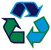  recycling green-blue mix 