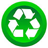  recycling green button 