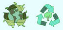  recycling (green samples) 