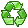  recycling (green shadows) 