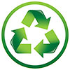  recycling (green velvet) 