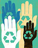  recycling handprint 