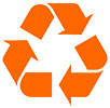  recycling in orange 