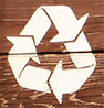  recycling on wood 