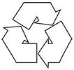  recycling - sharp form sign 