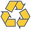  recycling straight yellow 