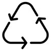  recycling thin-triangle 