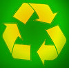  recycling yellow-on-green 