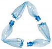  recykling - 3 PET bottles 