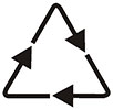  recykling arrows (nieostry trójkąt) 