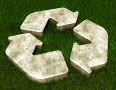  recykling (beton na trawie) 