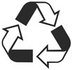  recykling (znak bw) 