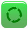  recykling (etykieta n apojemnik, 4 green arrows, PL) 