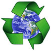  recykling globalny (Earth foto) 