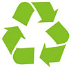  recykling zielony blady 