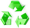  recykling zielona blaszka 