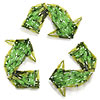  recykling (zielone butelki) 