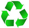  recykling zielony cienisty 