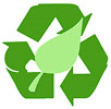  recykling z listkiem 