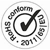  RoHS conform 2011/65/EU 