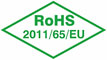  RoHS 2011/65/EU (rhomb seal) 