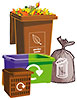  separate waste bins (gov, UK) 