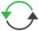  straight recycling circle 