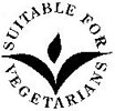  SUITABLE FOR VEGETARIANS 