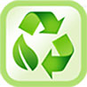  sustainability solutions - recykling - wariant z liściem 