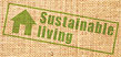  Sustainable living (stamp on canvas) 