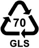  kod recyklingu 70 GLS 