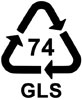  kod recyklingu 74 GLS 